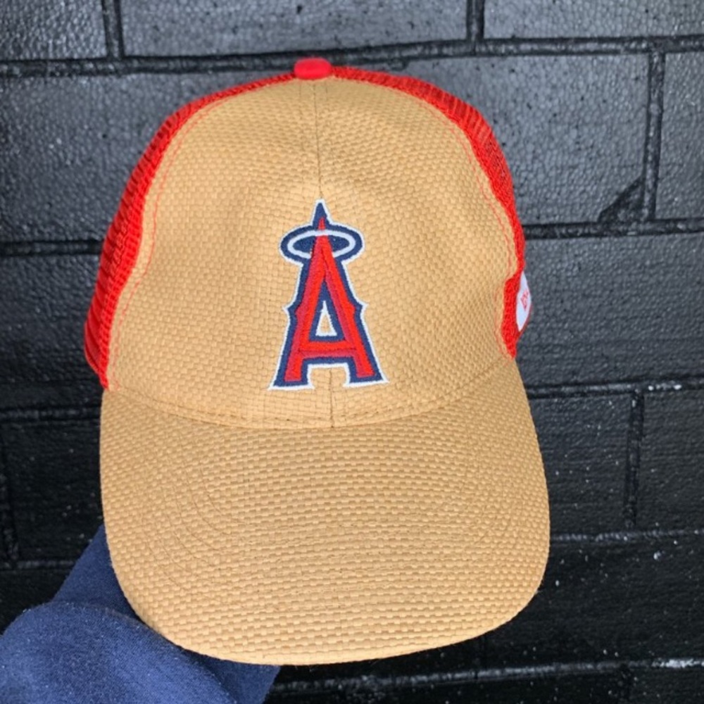 ANGELS EMBROIDERED TRUCKER HAT